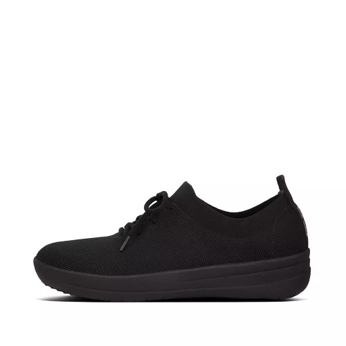 Black Women's Fitflop F-SPORTY Sneakers | NZ.65DGZ