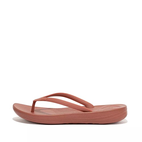 Rose Women's Fitflop IQUSHION Ergonomic Flip Flops | NZ.69IUH