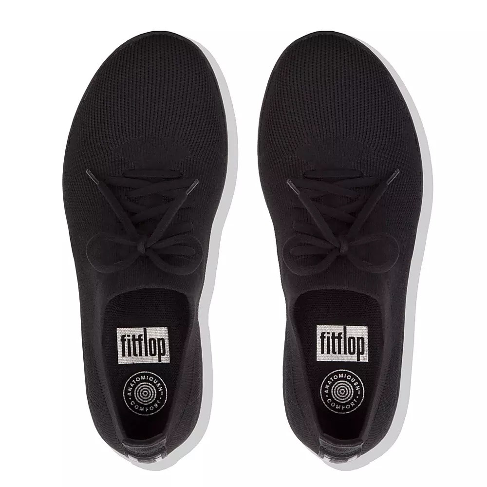 Black Women's Fitflop F-SPORTY Sneakers | NZ.65DGZ