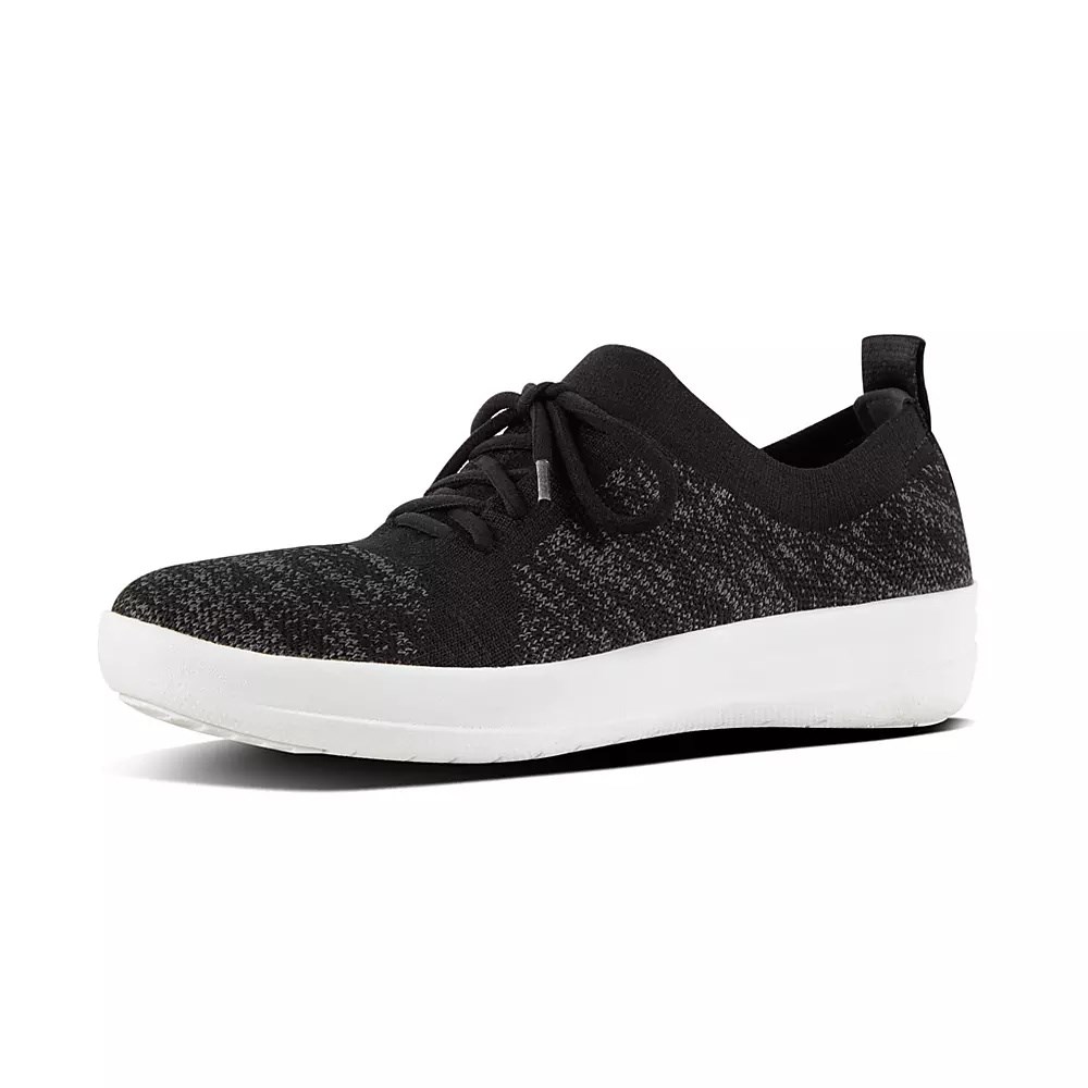 Black Women's Fitflop F-SPORTY Sneakers | NZ.85AQN